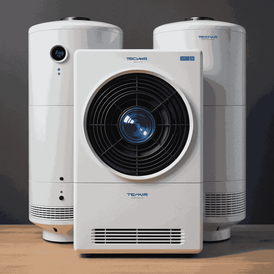 Логотип TechAirsSystems - современные системы очистки воздуха и воды