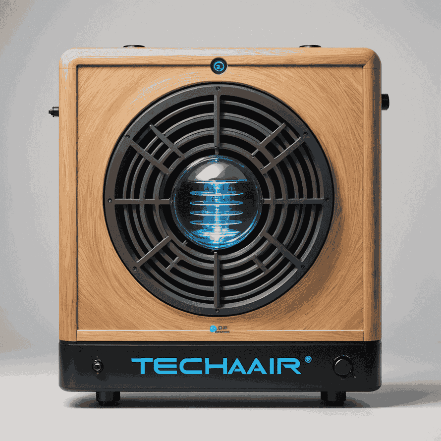 Логотип TechAirsSystems - современные системы очистки воздуха и воды